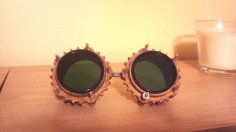 Steampunk Goggles 3D Printer Model