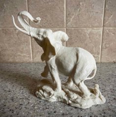 African Elephant 3D Printer Model