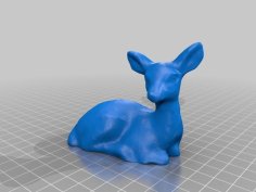 A Rather Young Fawn Or Deer 3D Printer Model