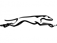 Grey hound dxf File