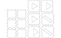 Laser Cube 2 Layer Basic dxf file