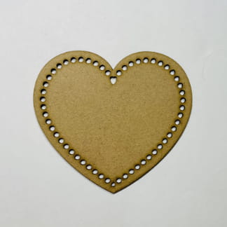 Laser Cut Wood Heart Cutout For Crafts Free Vector