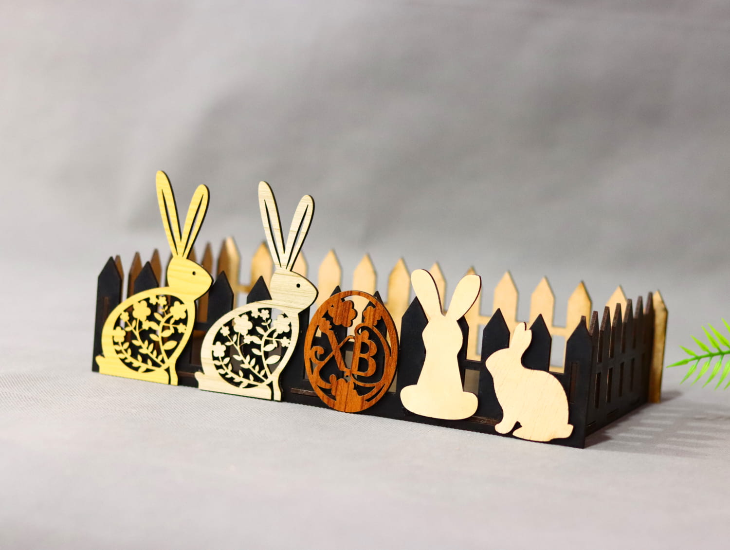 Laser Cut Easter Gift Basket 3mm Free Vector