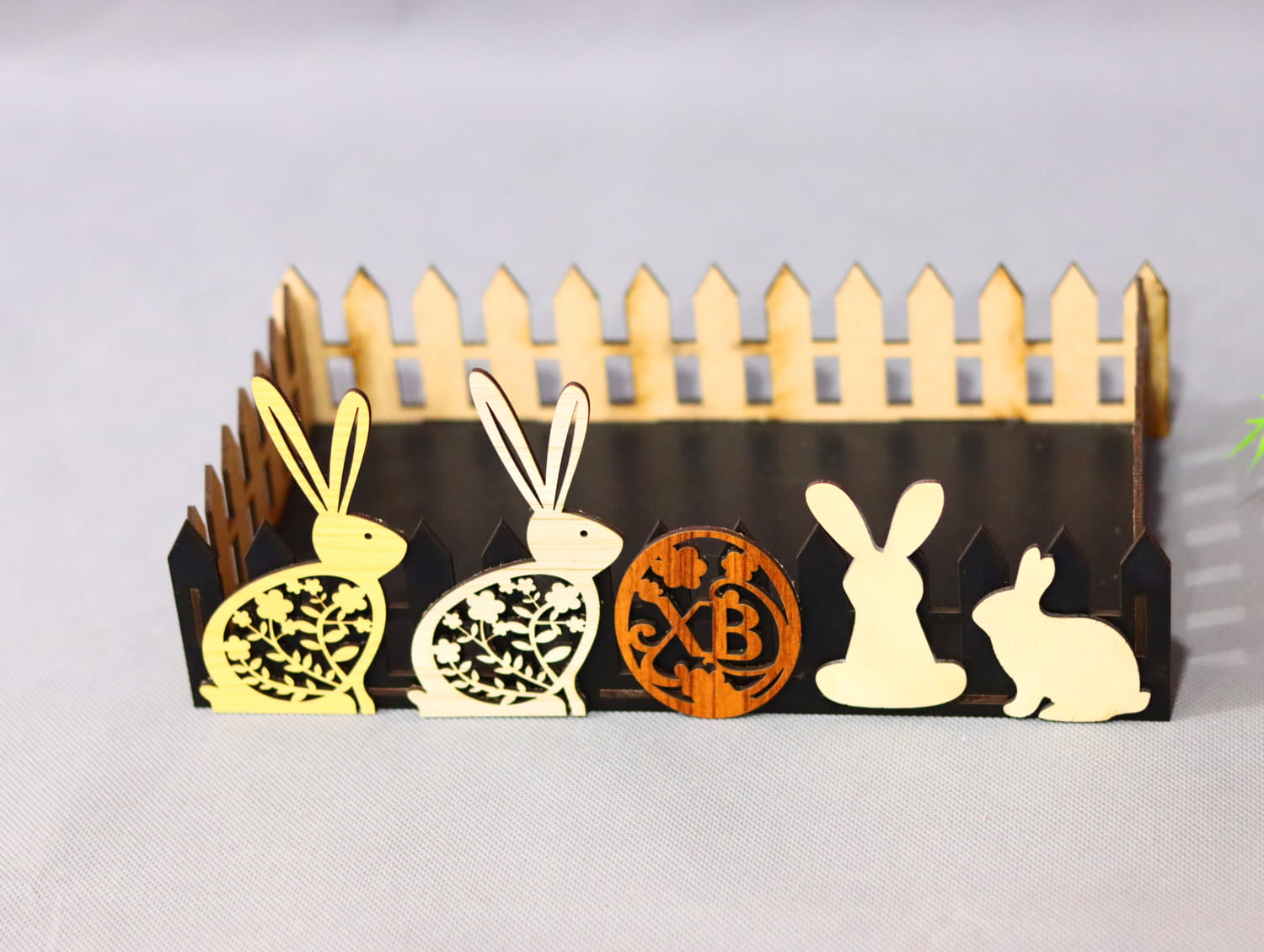 Laser Cut Easter Gift Basket 3mm Free Vector