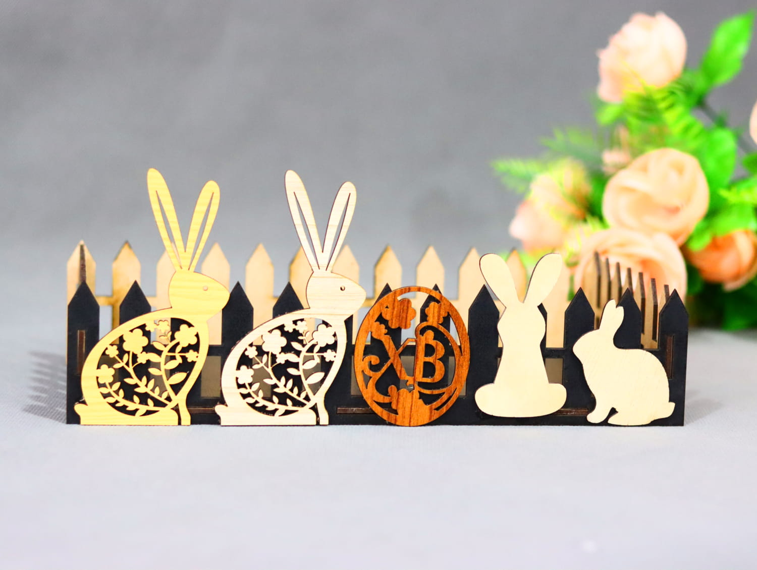 Laser Cut Easter Gift Basket 3mm Free Vector