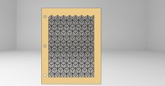 Arquivo DXF de arte em moldura