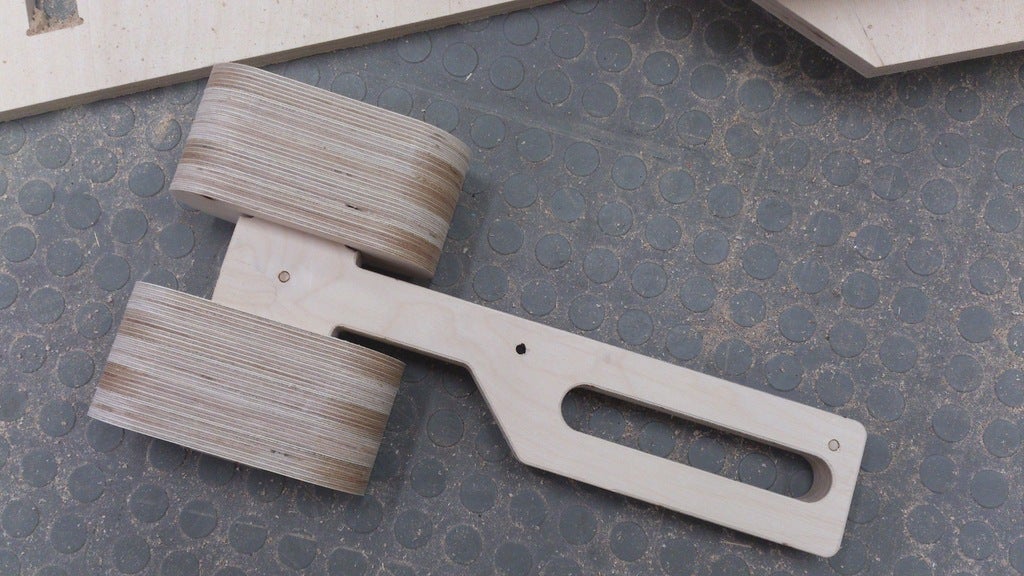 Laser Cut Thor Hammer 18mm Plywood DXF File