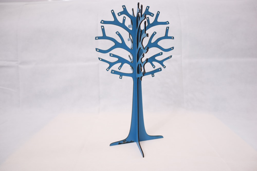 Laser Cut Jewelry Stand 6mm DXF File