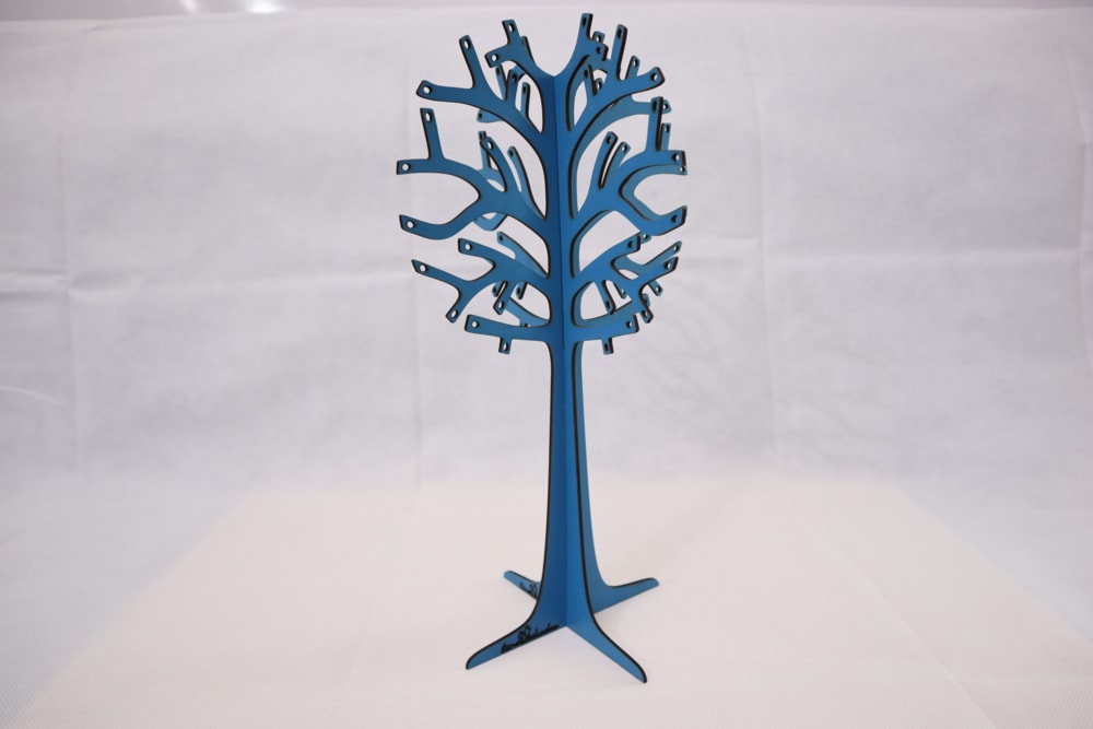 Laser Cut Jewelry Stand 6mm DXF File