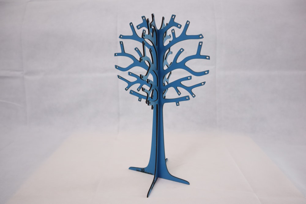 Laser Cut Jewelry Stand 6mm DXF File