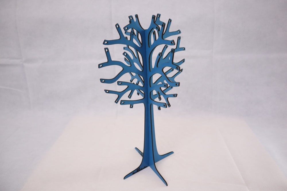 Laser Cut Jewelry Stand 6mm DXF File