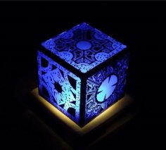 Laser Cut Lemarchand Box DXF File