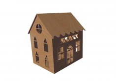 3D file PEPPA PIG LASER CUT HOME 🐖・3D printable model to download・Cults