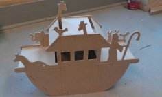 Con thuyền của Noah cắt bằng tia laser