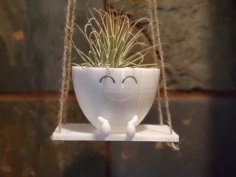 Bowl Kid On Swing Planter 3D Printer Model