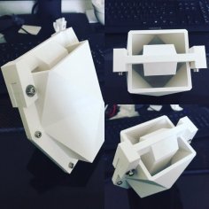 Lowpoly Vase Mould 3D Printer Model