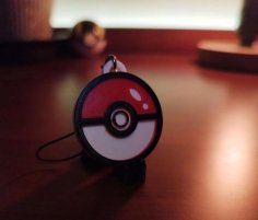 Pokeball Keychain 3D Printer Model