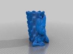 Baby Groot Vase Or Pencil Holder 3D Printer Model