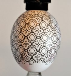 Laser Cut Eggbot Pattern