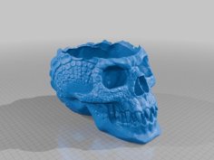 Monster Skull Dish 3D Printer Model