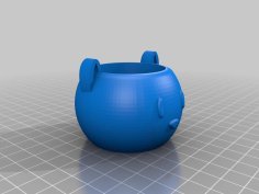 Baby Cat Planter – Pot 3D Printer Model