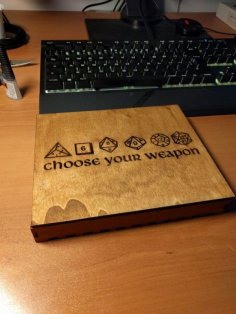 Laser Cut Dices Box