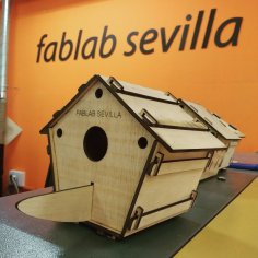 Laser Cut Pajaritos’ House