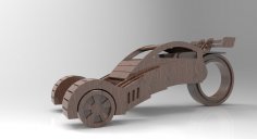 Quebra-cabeça 3D de carro-conceito