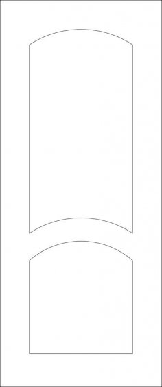 Дизайн дверной панели 1990x830