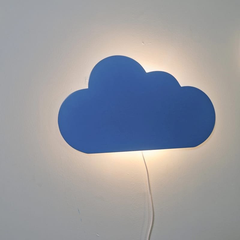 Laser Cut Cloud Shaped Wall Lamp – Kids Room Lamp Light