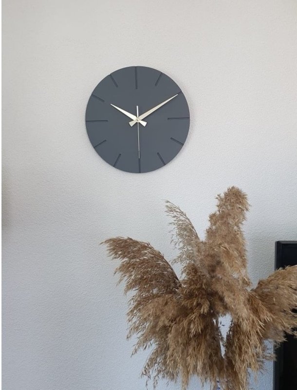 Laser Cut Modern Minimalist Wall Clock