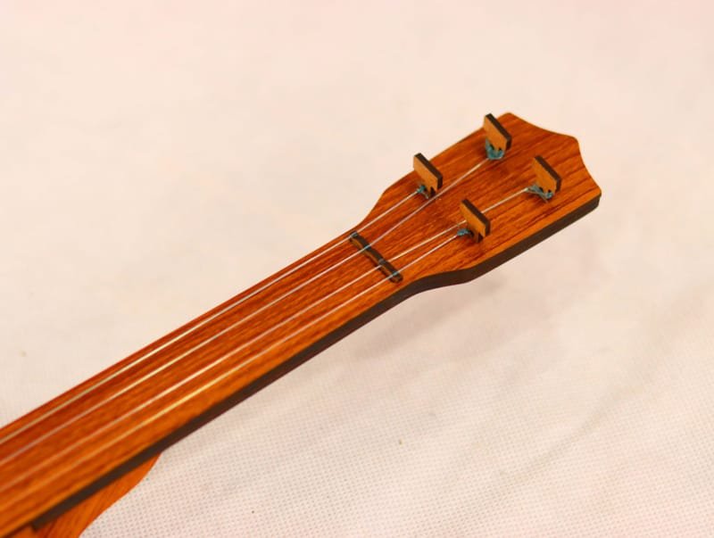 Laser Cut Rock Wooden Guitar Musical Instrument Toy, Guitar Toy For Boys