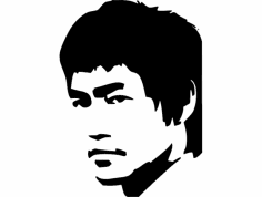 Bruce Lee dxf Dosyası