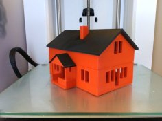 Swedish Farm House 3D Printer Model