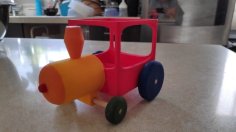 Toy Locomotive 3D Printer Model