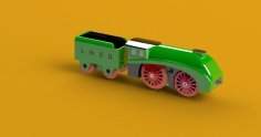 Electric Locomotive For Brio,IKEA 18650 Lithium Batterie 3D Printer Model