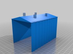 HO-Loco_Shed_Half 3D Printer Model