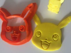 Pikachu Cookie Cutter 3D Printer Model