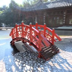 Traditional Japanese Bridge (japan) 3D Printer Model