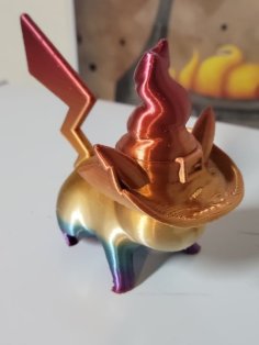 Pikachu The Wizard 3D Printer Model