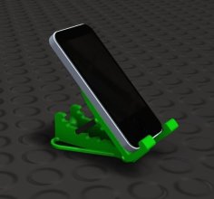 Adjustable IPhone Stand 3D Printer Model