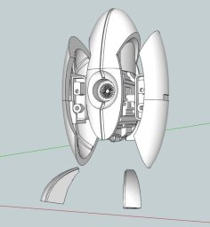 Portal Turret Repaired 3D Printer Model