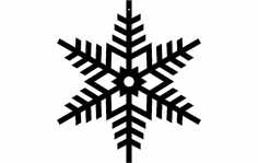 Дизайн Снежинка 7 Файл dxf