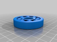 Easy Print Ball Bearing/Fidget Toy, No Supports 3D Printer Model