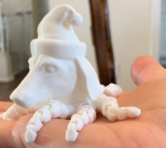 OctoWeenie (octo-dog) 3D Printer Model