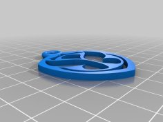 MakerTree 3D: TomorrowWorld/ TomorrowLand Necklace Pendant 3D Printer Model