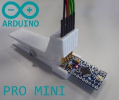 Arduino Pro Mini – Clip For Flashing 3D Printer Model