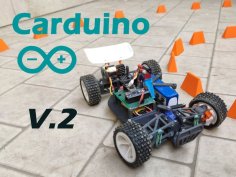 Carduino V2 (The Arduino Based RC Car) 3D Printer Model