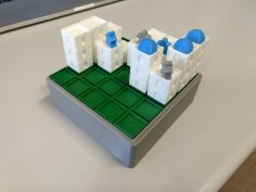 Santorini Portable Game 3D Printer Model