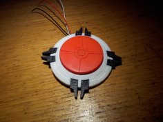 1500 Megawatt Aperture Science Heavy Duty Super-Colliding Super Button Replica (Portal) 3D Printer Model